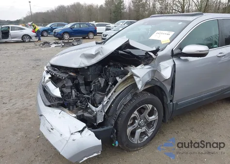 2018 Honda Cr-V Ex из США, поврежденный, VIN 5J6RW1H55JA012419